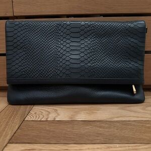 Gigi New York Fold Over Convertible Clutch/Crossbody